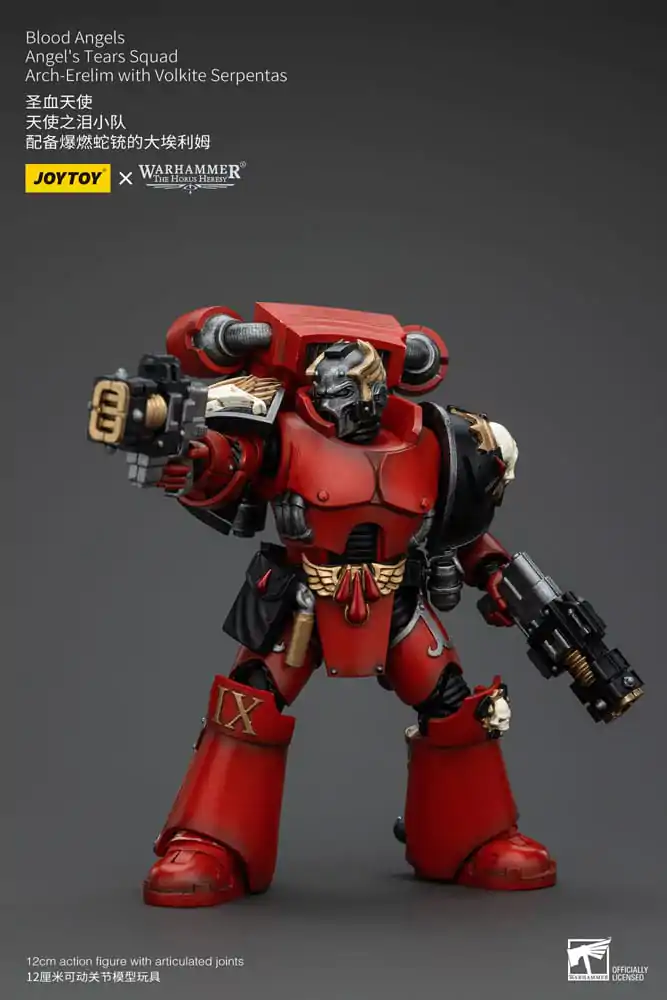 Warhammer The Horus Heresy akcijska figura 1/18 Blood Angels Angel&#039;s Tears Squad Arch-Erelim s Volkite Serpentas 12 cm fotografija proizvoda