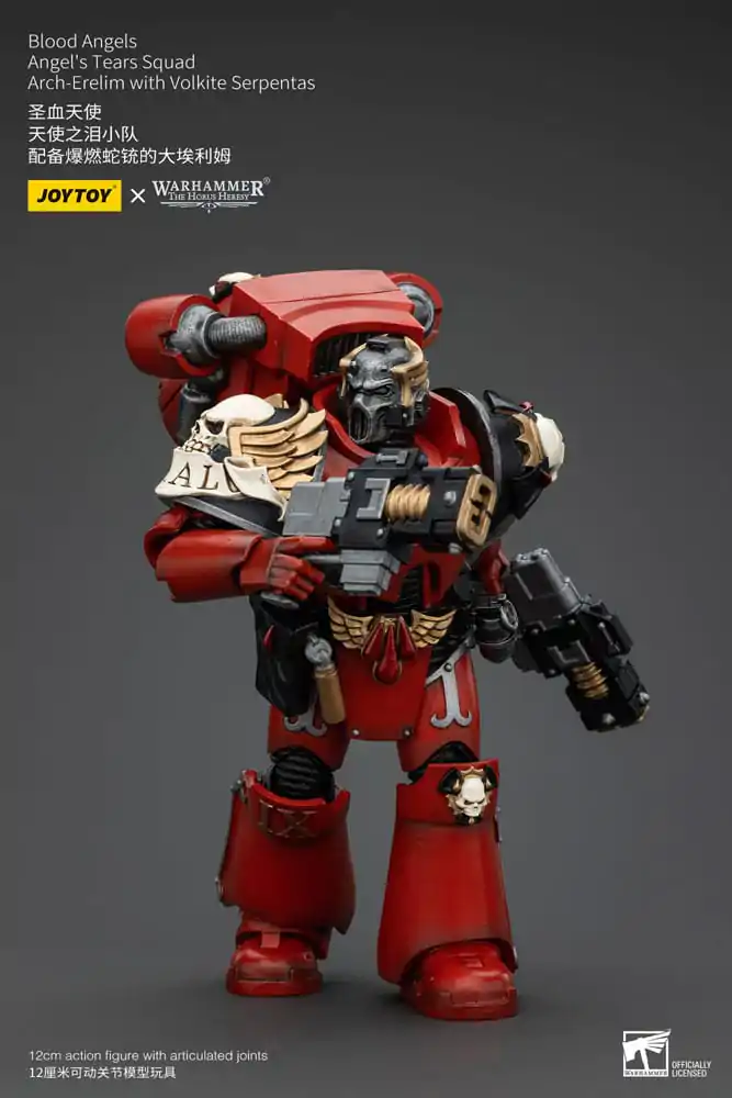 Warhammer The Horus Heresy akcijska figura 1/18 Blood Angels Angel&#039;s Tears Squad Arch-Erelim s Volkite Serpentas 12 cm fotografija proizvoda