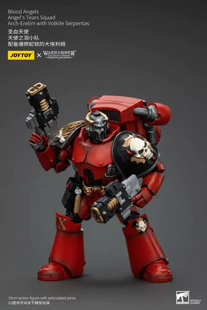 Warhammer The Horus Heresy akcijska figura 1/18 Blood Angels Angel&#039;s Tears Squad Arch-Erelim s Volkite Serpentas 12 cm fotografija proizvoda