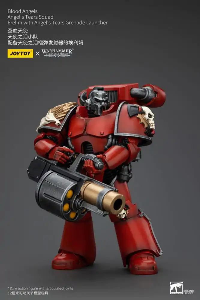 Warhammer The Horus Heresy akcijska figura 1/18 Blood Angels Angel's Tears Squad Erelim s bacačem granata Angel's Tears 12 cm fotografija proizvoda