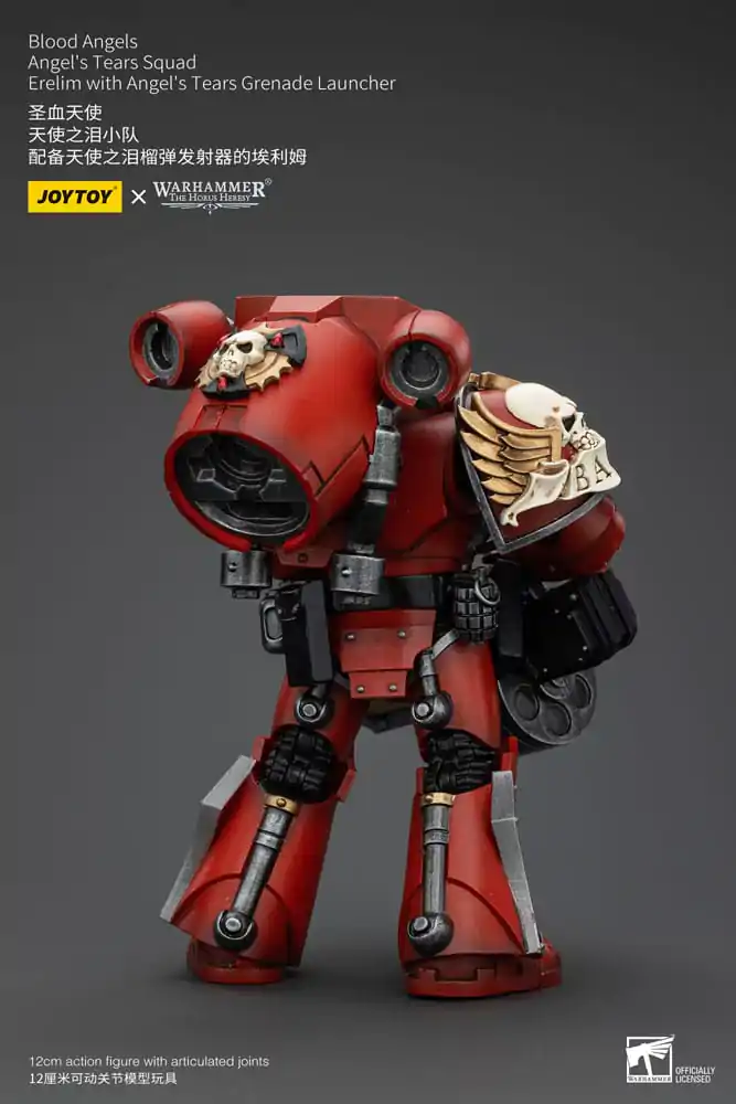 Warhammer The Horus Heresy akcijska figura 1/18 Blood Angels Angel's Tears Squad Erelim s bacačem granata Angel's Tears 12 cm fotografija proizvoda