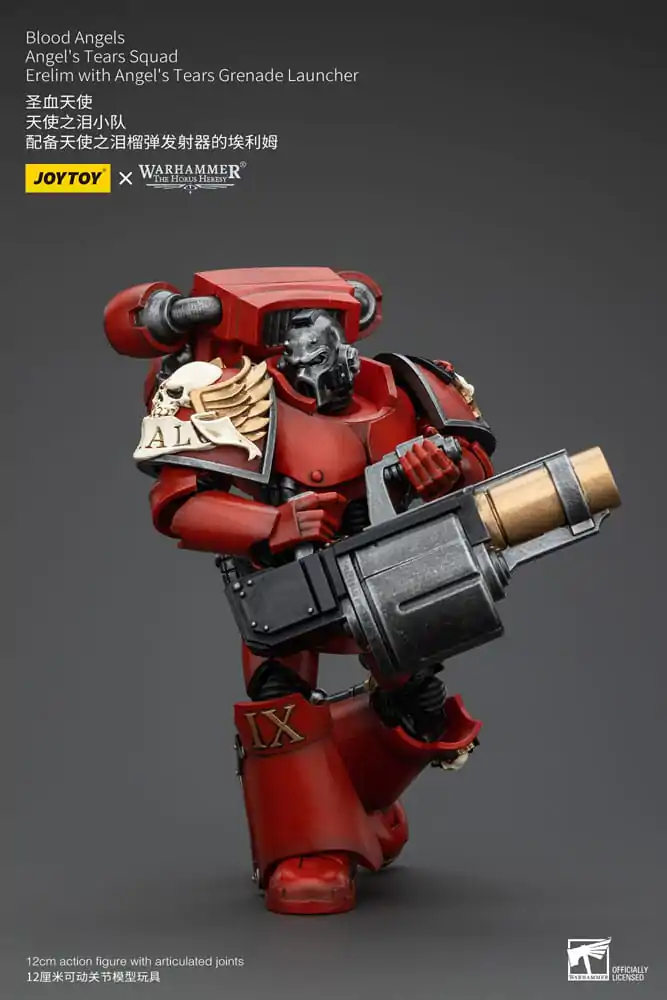 Warhammer The Horus Heresy akcijska figura 1/18 Blood Angels Angel's Tears Squad Erelim s bacačem granata Angel's Tears 12 cm fotografija proizvoda