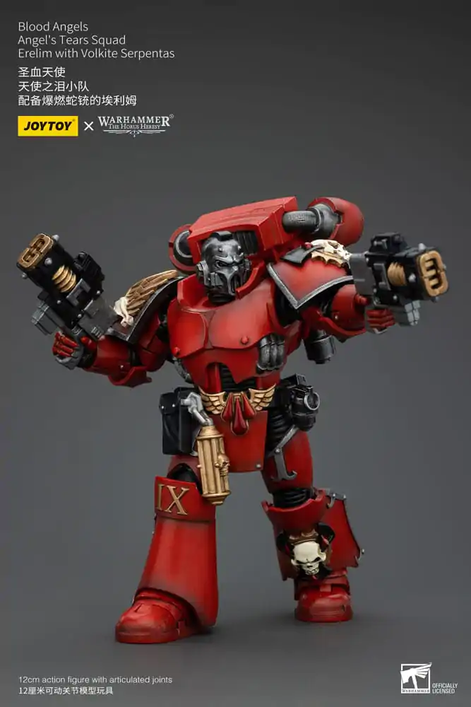 Warhammer The Horus Heresy akcijska figura 1/18 Blood Angels Angel's Tears Squad Erelim s Volkite Serpentas 12 cm fotografija proizvoda