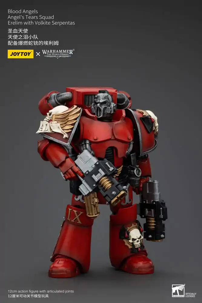 Warhammer The Horus Heresy akcijska figura 1/18 Blood Angels Angel's Tears Squad Erelim s Volkite Serpentas 12 cm fotografija proizvoda