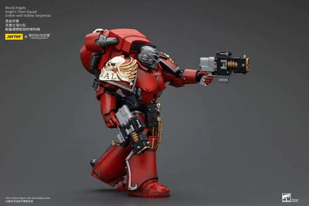 Warhammer The Horus Heresy akcijska figura 1/18 Blood Angels Angel's Tears Squad Erelim s Volkite Serpentas 12 cm fotografija proizvoda