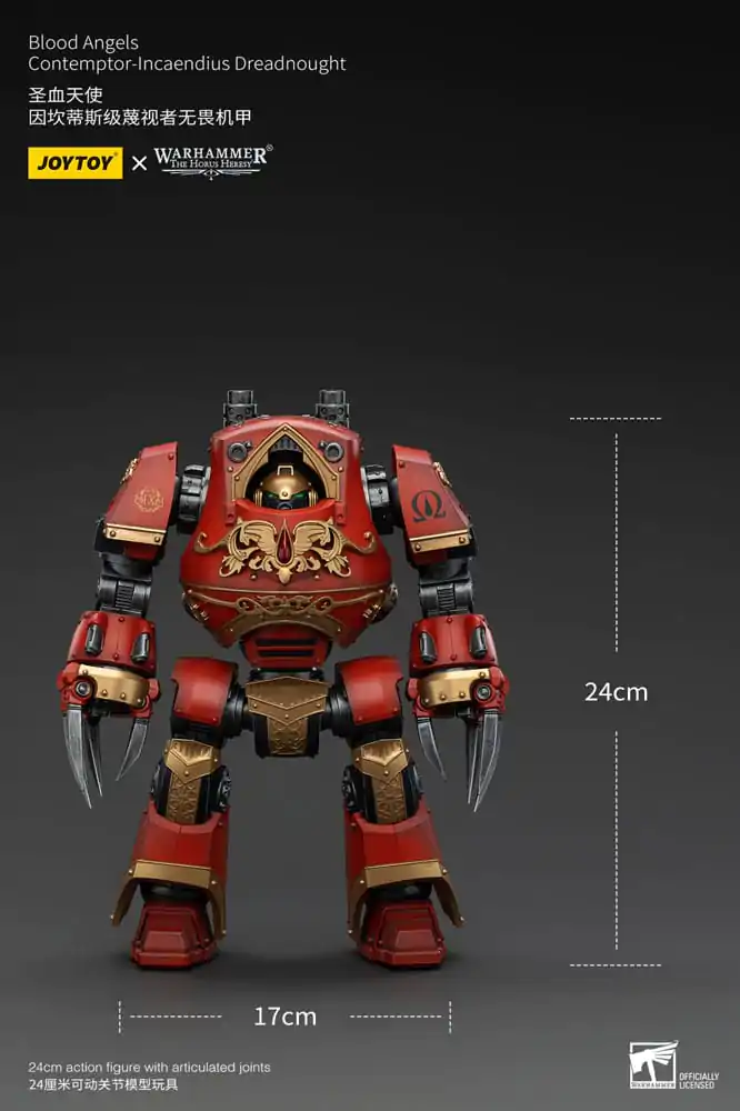 Warhammer The Horus Heresy akcijska figura 1/18 Blood Angels Contemptor-Incaendius Dreadnought 24 cm fotografija proizvoda