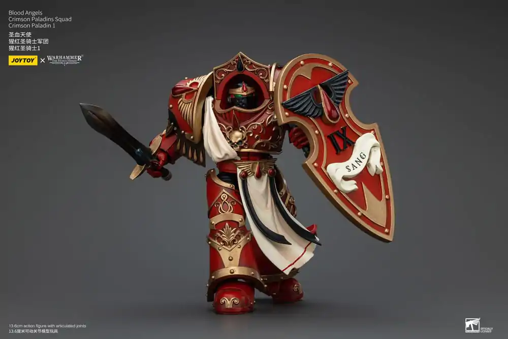 Warhammer The Horus Heresy Akcijska figura 1/18 Blood Angels Crimson Paladins Squad Crimson Paladin 1 14 cm fotografija proizvoda