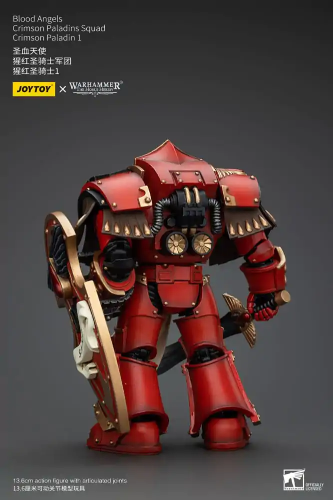 Warhammer The Horus Heresy Akcijska figura 1/18 Blood Angels Crimson Paladins Squad Crimson Paladin 1 14 cm fotografija proizvoda