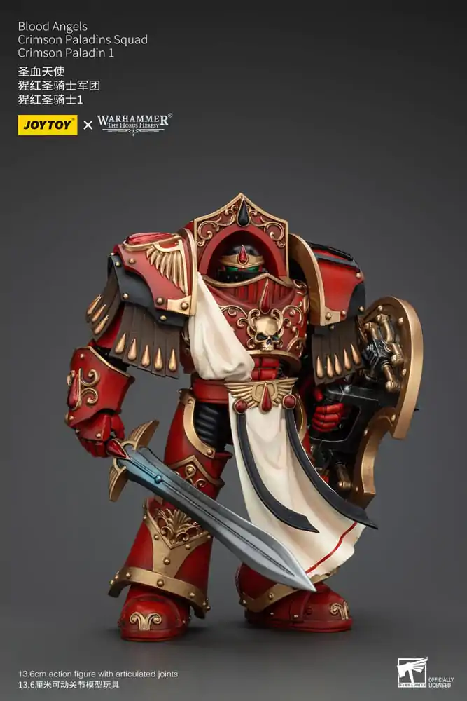 Warhammer The Horus Heresy Akcijska figura 1/18 Blood Angels Crimson Paladins Squad Crimson Paladin 1 14 cm fotografija proizvoda