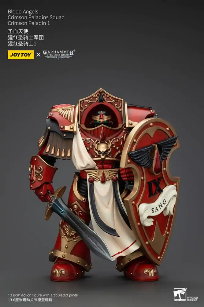 Warhammer The Horus Heresy Akcijska figura 1/18 Blood Angels Crimson Paladins Squad Crimson Paladin 1 14 cm fotografija proizvoda