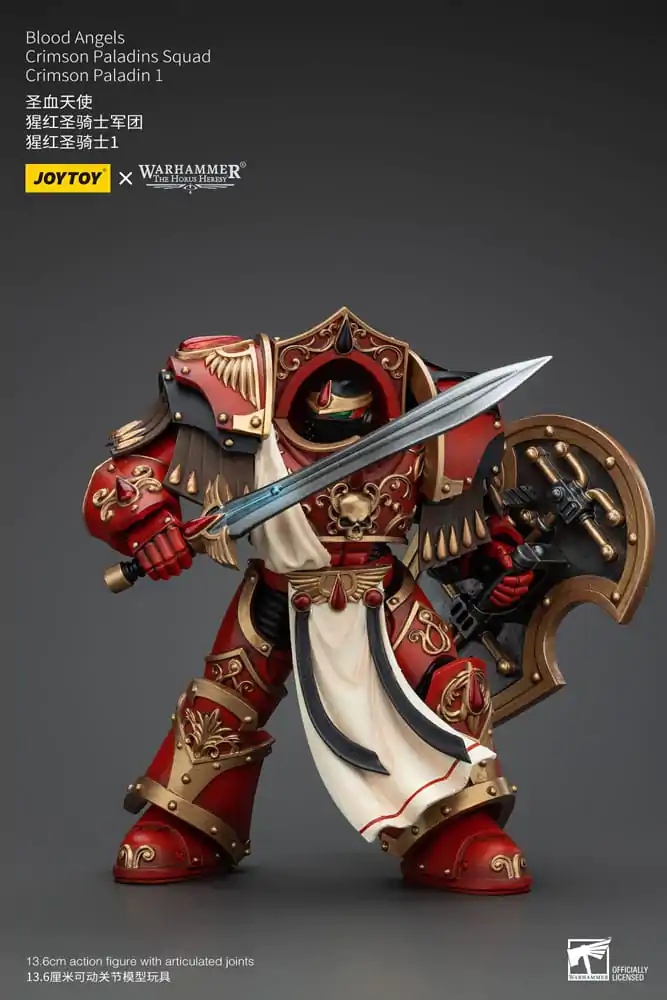 Warhammer The Horus Heresy Akcijska figura 1/18 Blood Angels Crimson Paladins Squad Crimson Paladin 1 14 cm fotografija proizvoda