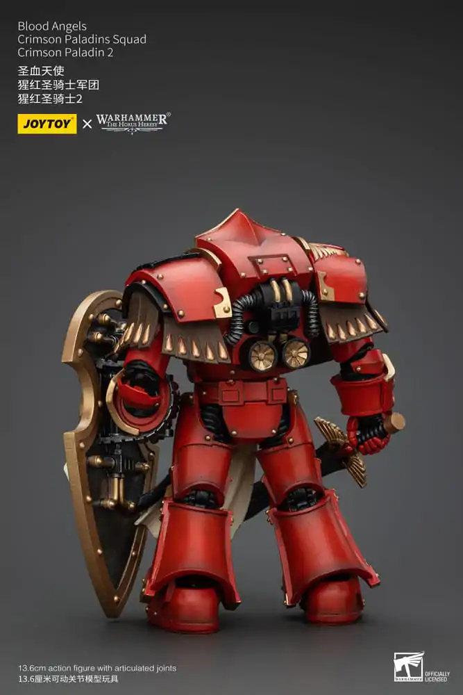 Warhammer The Horus Heresy Action Figure 1/18 Blood Angels Crimson Paladins Squad Crimson Paladin 2 14 cm Akcijska Figura fotografija proizvoda