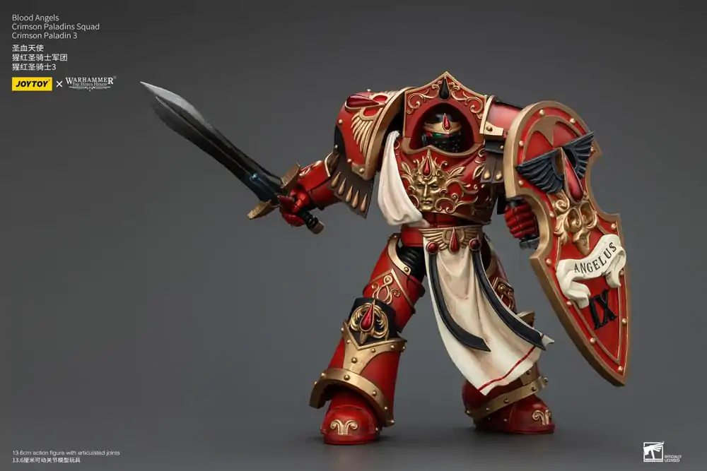 Warhammer The Horus Heresy akcijska figura 1/18 Blood Angels Crimson Paladins Squad Crimson Paladin 3 14 cm fotografija proizvoda