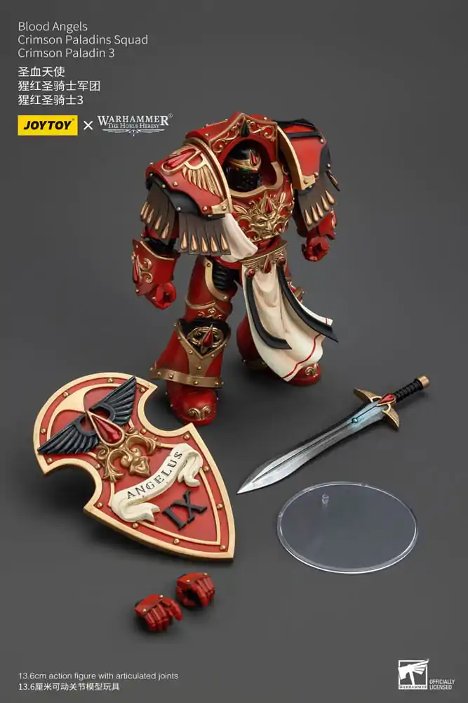 Warhammer The Horus Heresy akcijska figura 1/18 Blood Angels Crimson Paladins Squad Crimson Paladin 3 14 cm fotografija proizvoda