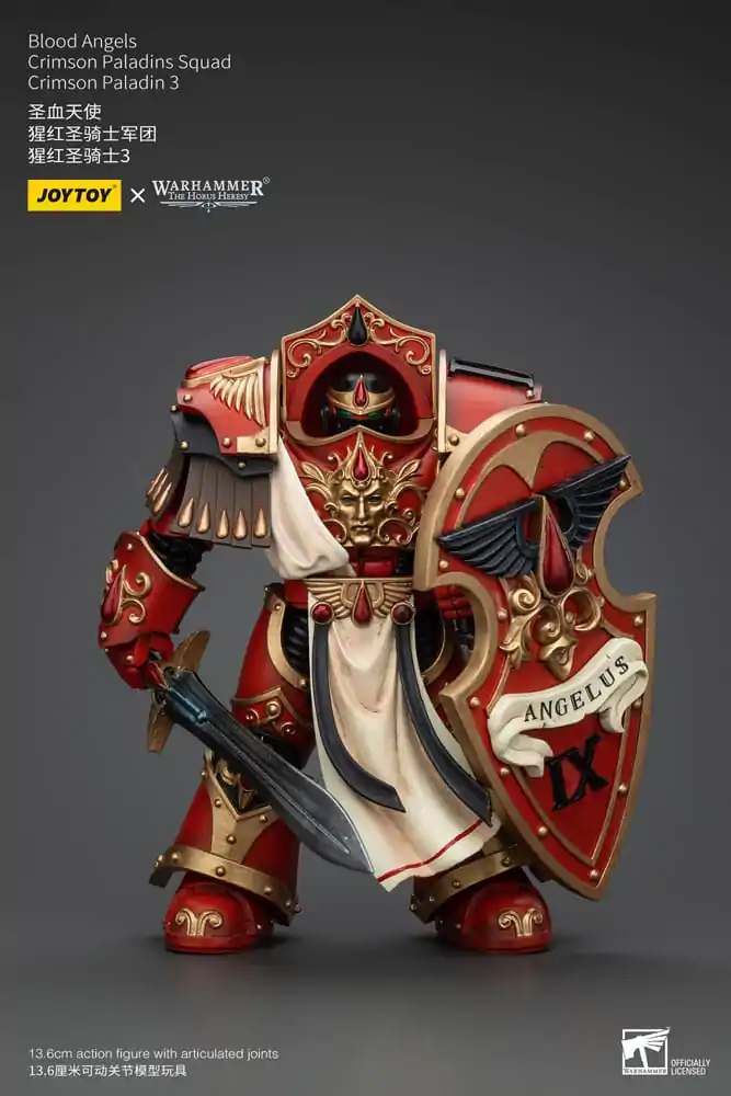 Warhammer The Horus Heresy akcijska figura 1/18 Blood Angels Crimson Paladins Squad Crimson Paladin 3 14 cm fotografija proizvoda