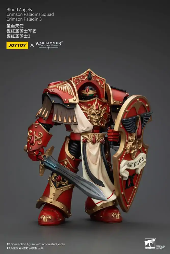 Warhammer The Horus Heresy akcijska figura 1/18 Blood Angels Crimson Paladins Squad Crimson Paladin 3 14 cm fotografija proizvoda