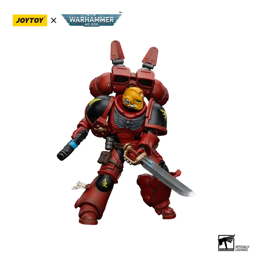 Warhammer The Horus Heresy akcijska figura 1/18 Blood Angels Jump Pack Intercessors Narednik s plazma pištoljem 12 cm fotografija proizvoda