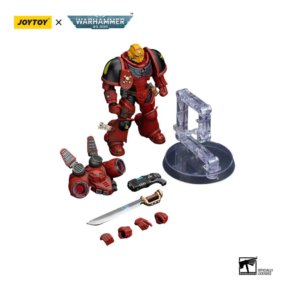 Warhammer The Horus Heresy akcijska figura 1/18 Blood Angels Jump Pack Intercessors Narednik s plazma pištoljem 12 cm fotografija proizvoda