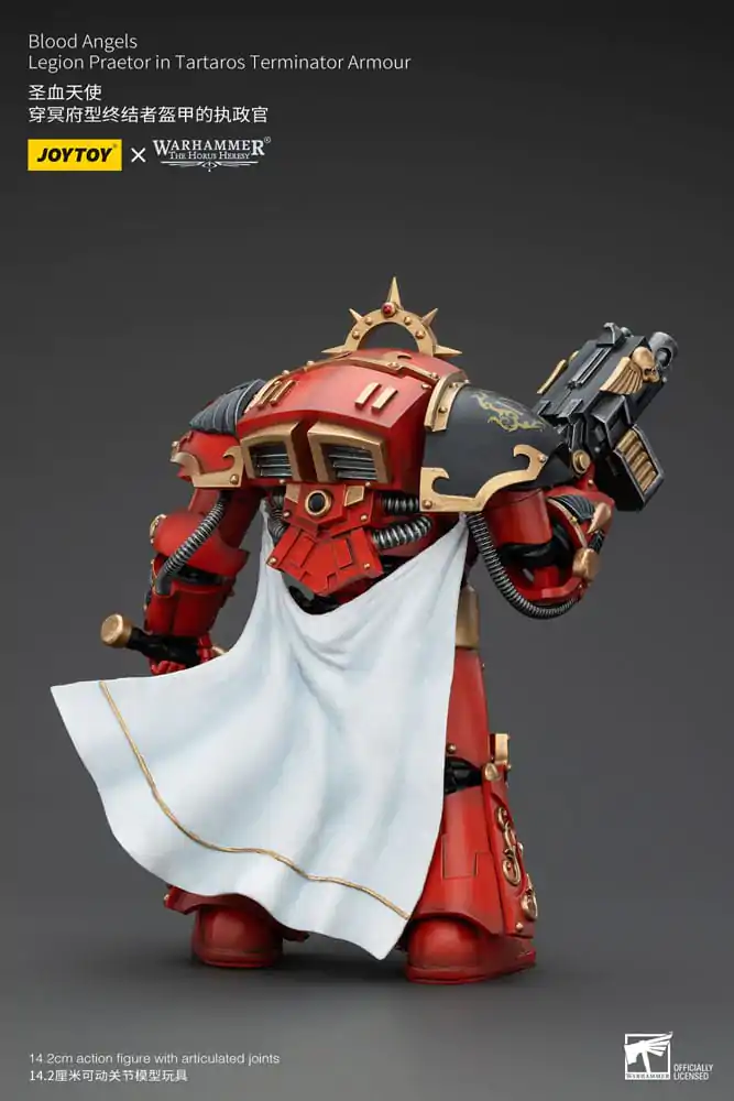 Warhammer The Horus Heresy akcijska figura 1/18 Blood Angels Legion Praetor in Tartaros Terminator oklopu 14 cm fotografija proizvoda