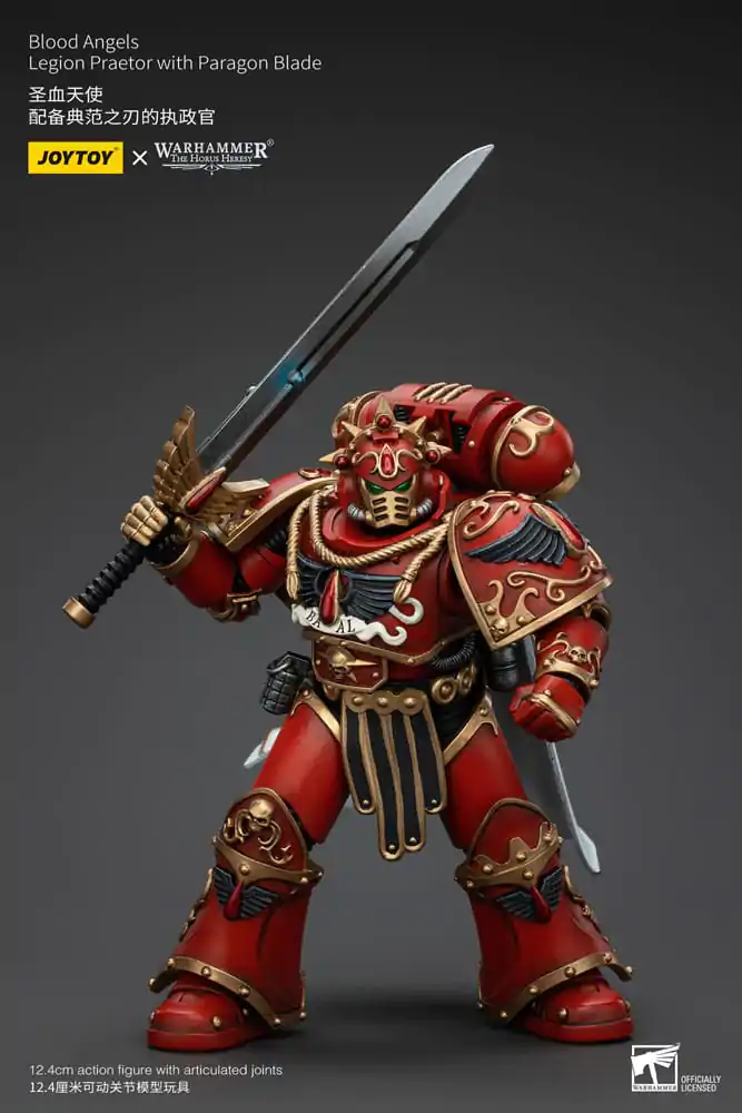Warhammer The Horus Heresy akcijska figura 1/18 Blood Angels Legion Praetor s Paragon Blade 13 cm fotografija proizvoda