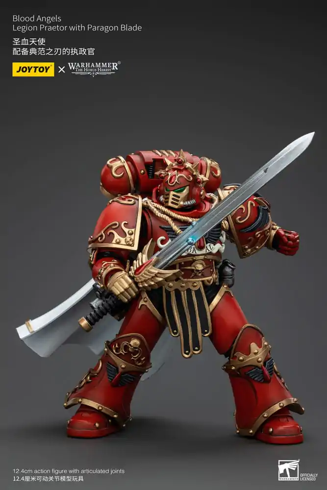 Warhammer The Horus Heresy akcijska figura 1/18 Blood Angels Legion Praetor s Paragon Blade 13 cm fotografija proizvoda