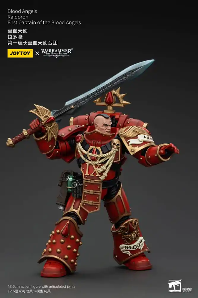 Warhammer The Horus Heresy akcijska figura 1/18 Blood Angels Raldoron First Captain of the Blood Angels 13 cm fotografija proizvoda