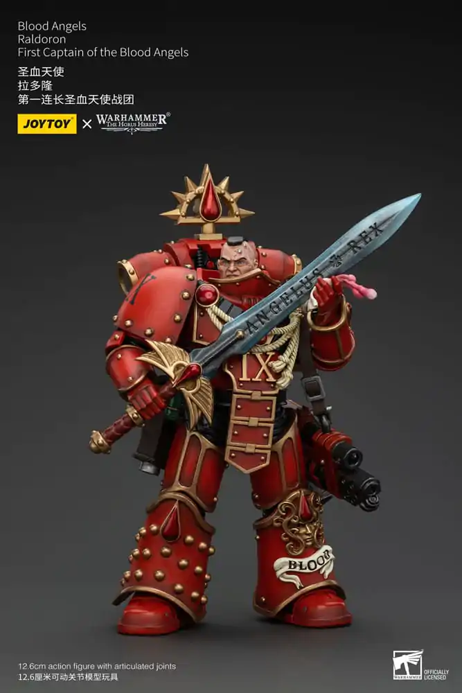 Warhammer The Horus Heresy akcijska figura 1/18 Blood Angels Raldoron First Captain of the Blood Angels 13 cm fotografija proizvoda