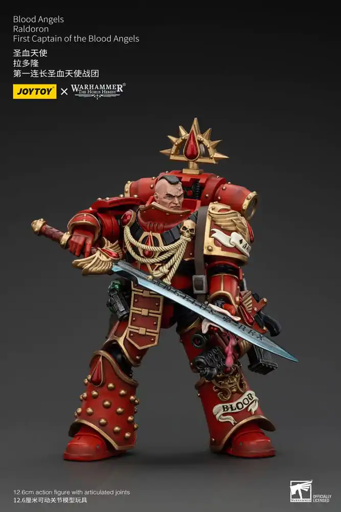 Warhammer The Horus Heresy akcijska figura 1/18 Blood Angels Raldoron First Captain of the Blood Angels 13 cm fotografija proizvoda