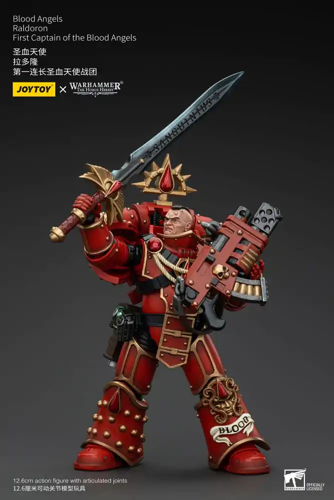 Warhammer The Horus Heresy akcijska figura 1/18 Blood Angels Raldoron First Captain of the Blood Angels 13 cm fotografija proizvoda