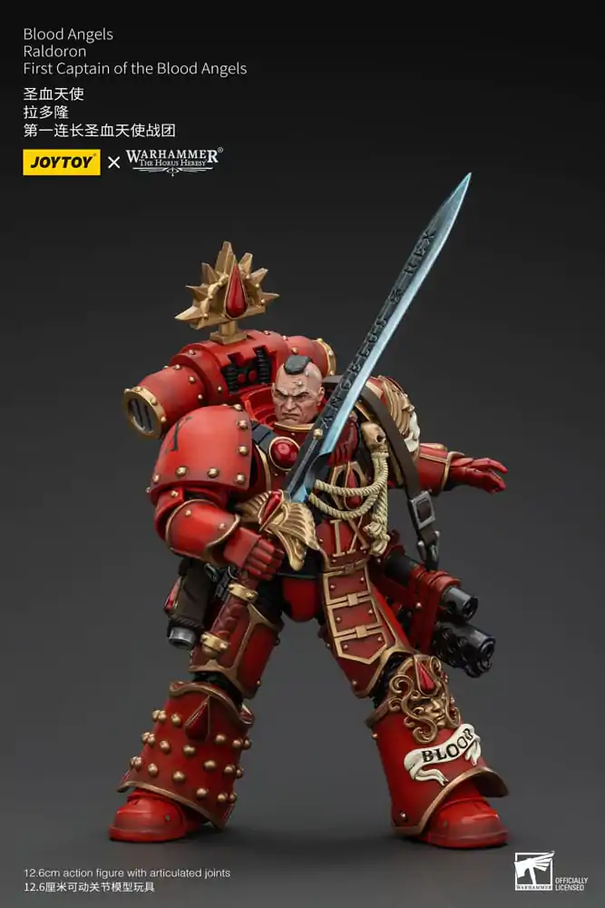 Warhammer The Horus Heresy akcijska figura 1/18 Blood Angels Raldoron First Captain of the Blood Angels 13 cm fotografija proizvoda