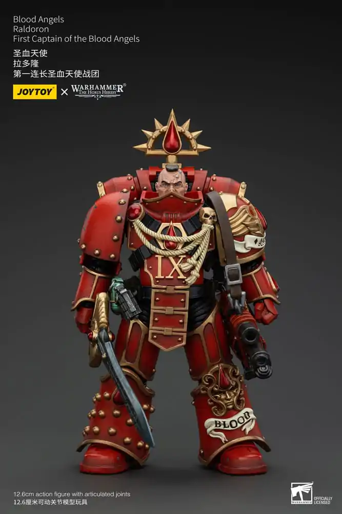 Warhammer The Horus Heresy akcijska figura 1/18 Blood Angels Raldoron First Captain of the Blood Angels 13 cm fotografija proizvoda