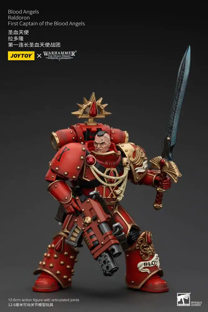 Warhammer The Horus Heresy akcijska figura 1/18 Blood Angels Raldoron First Captain of the Blood Angels 13 cm fotografija proizvoda