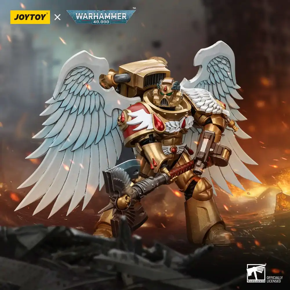 Warhammer The Horus Heresy akcijska figura 1/18 Blood Angels Sanguinary Guard s Encarmine Sjekirom 12 cm fotografija proizvoda