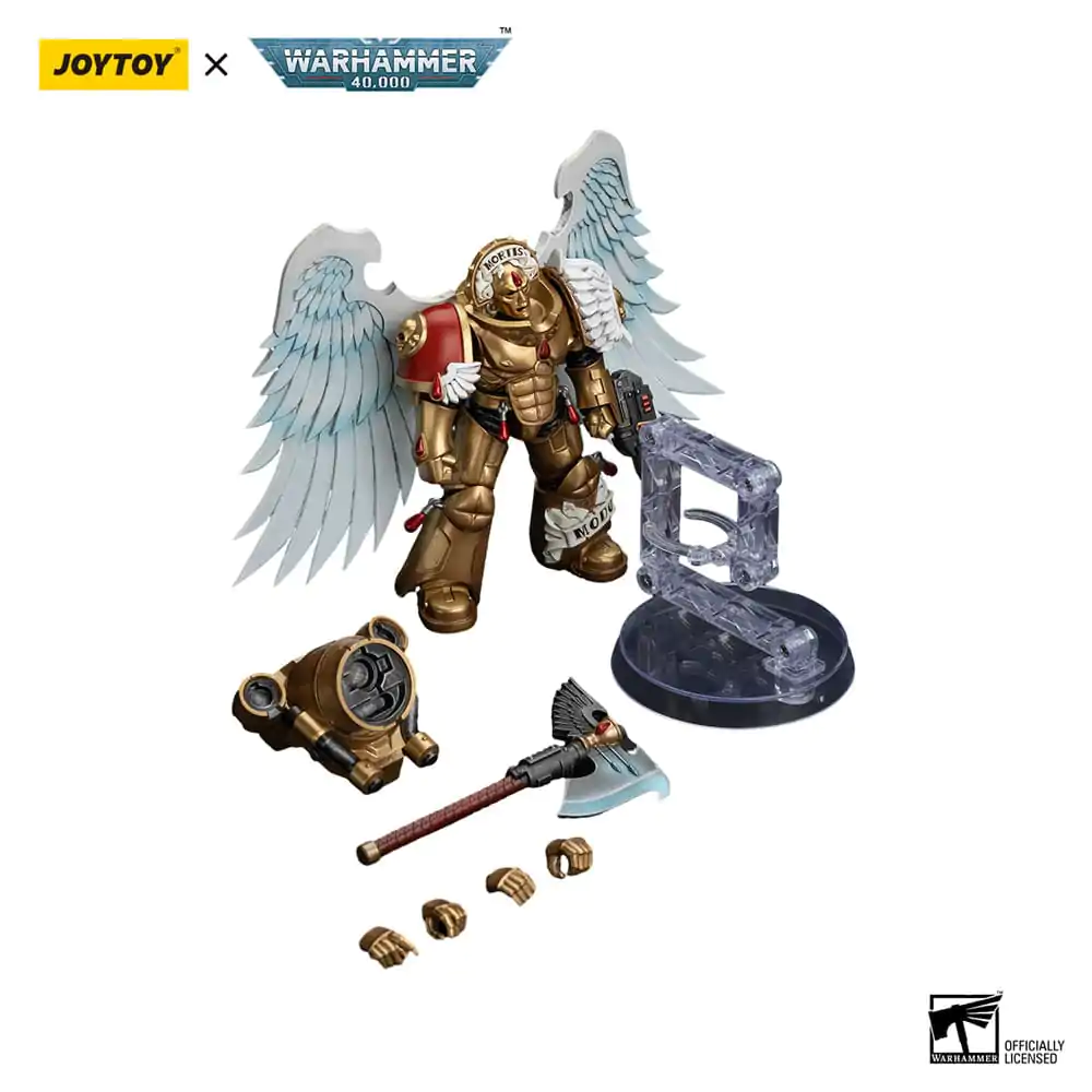 Warhammer The Horus Heresy akcijska figura 1/18 Blood Angels Sanguinary Guard s Encarmine sjekirom i Inferno pištoljem 12 cm fotografija proizvoda