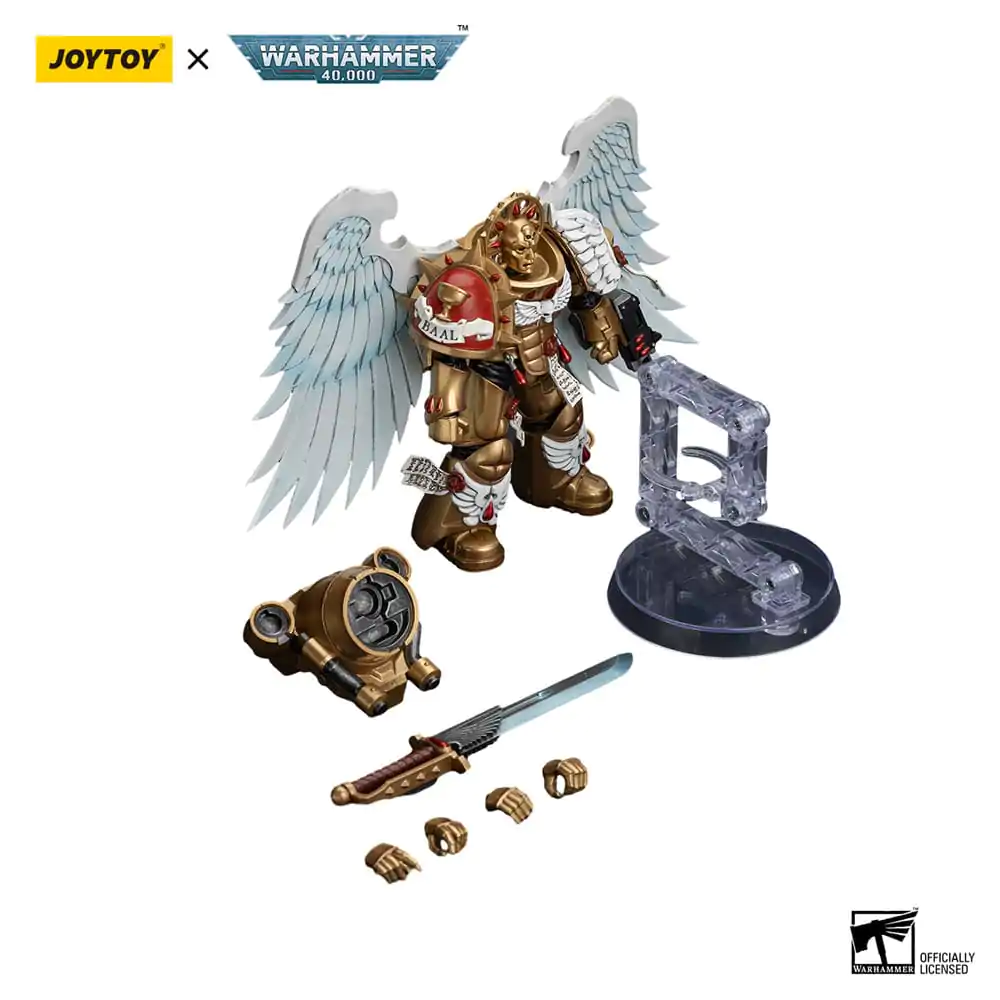 Warhammer The Horus Heresy akcijska figura 1/18 Blood Angels Sanguinary Guard s Encarmine mačem 1 12 cm fotografija proizvoda