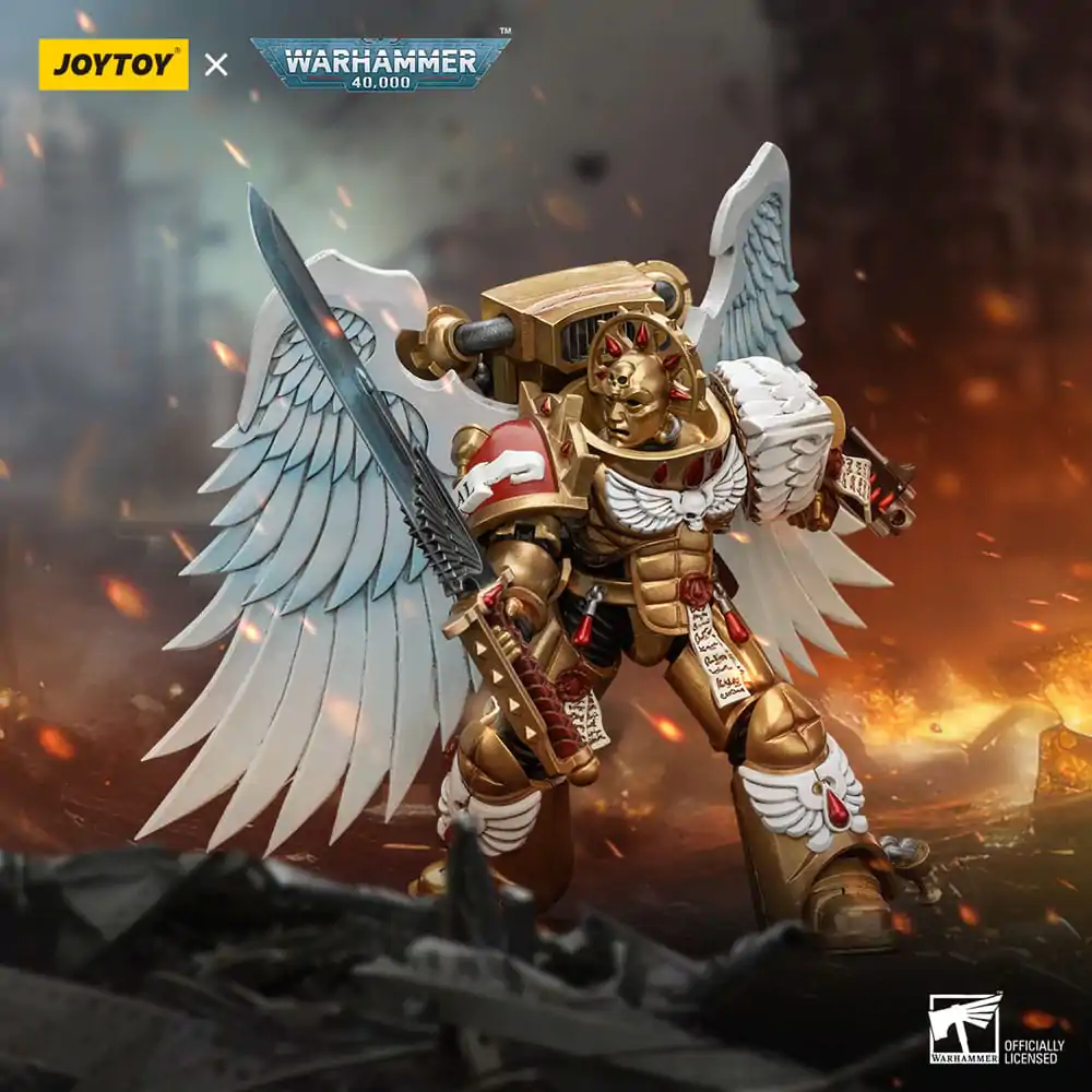 Warhammer The Horus Heresy akcijska figura 1/18 Blood Angels Sanguinary Guard s Encarmine mačem 1 12 cm fotografija proizvoda