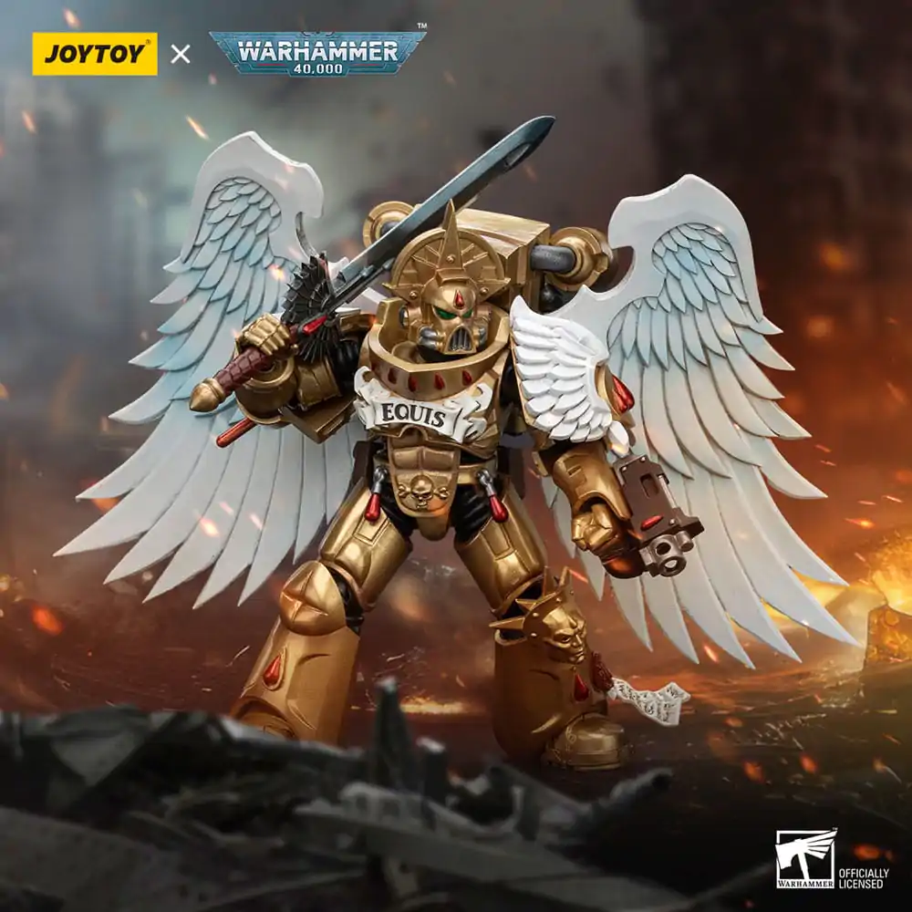 Warhammer The Horus Heresy akcijska figura 1/18 Blood Angels Sanguinary Guard s Encarmine mačem 2 12 cm fotografija proizvoda