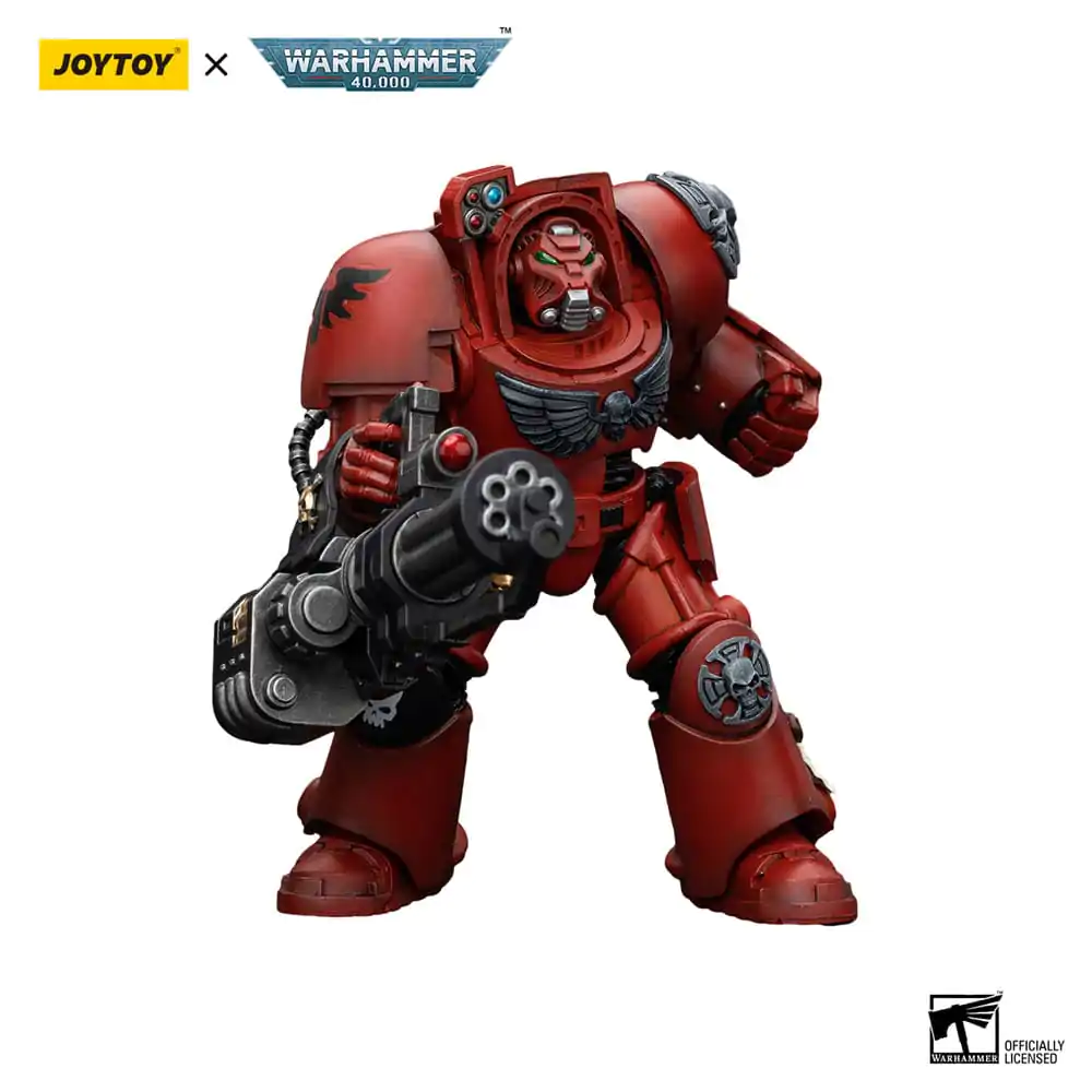 Warhammer The Horus Heresy akcijska figura 1/18 Blood Angels Terminator Squad Terminator s jurišnim topom 14 cm fotografija proizvoda
