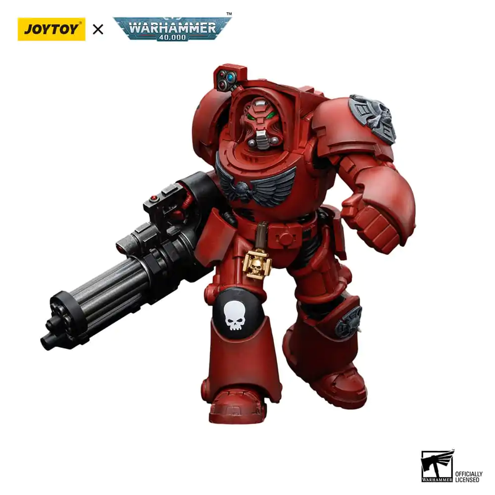 Warhammer The Horus Heresy akcijska figura 1/18 Blood Angels Terminator Squad Terminator s jurišnim topom 14 cm fotografija proizvoda