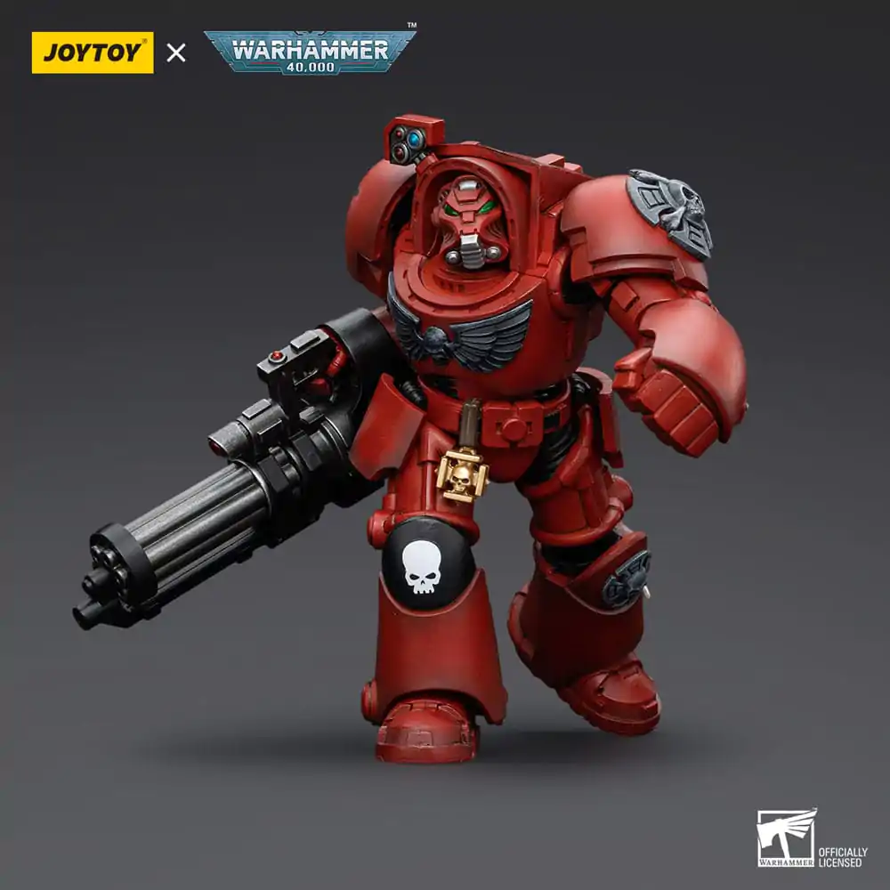Warhammer The Horus Heresy akcijska figura 1/18 Blood Angels Terminator Squad Terminator s jurišnim topom 14 cm fotografija proizvoda