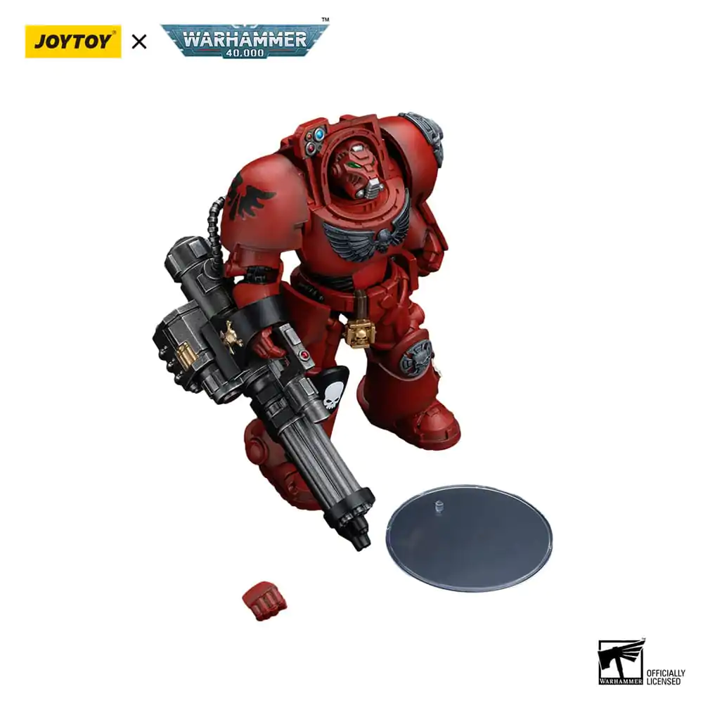 Warhammer The Horus Heresy akcijska figura 1/18 Blood Angels Terminator Squad Terminator s jurišnim topom 14 cm fotografija proizvoda