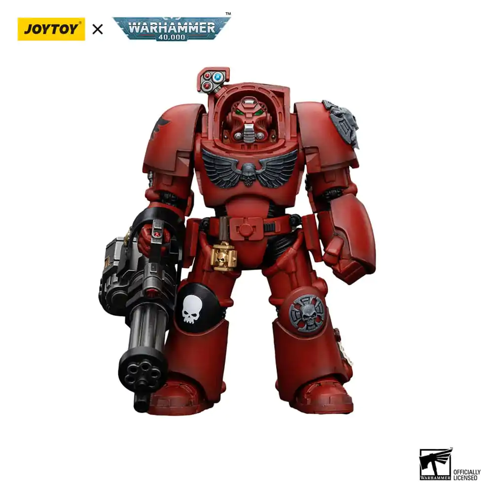 Warhammer The Horus Heresy akcijska figura 1/18 Blood Angels Terminator Squad Terminator s jurišnim topom 14 cm fotografija proizvoda