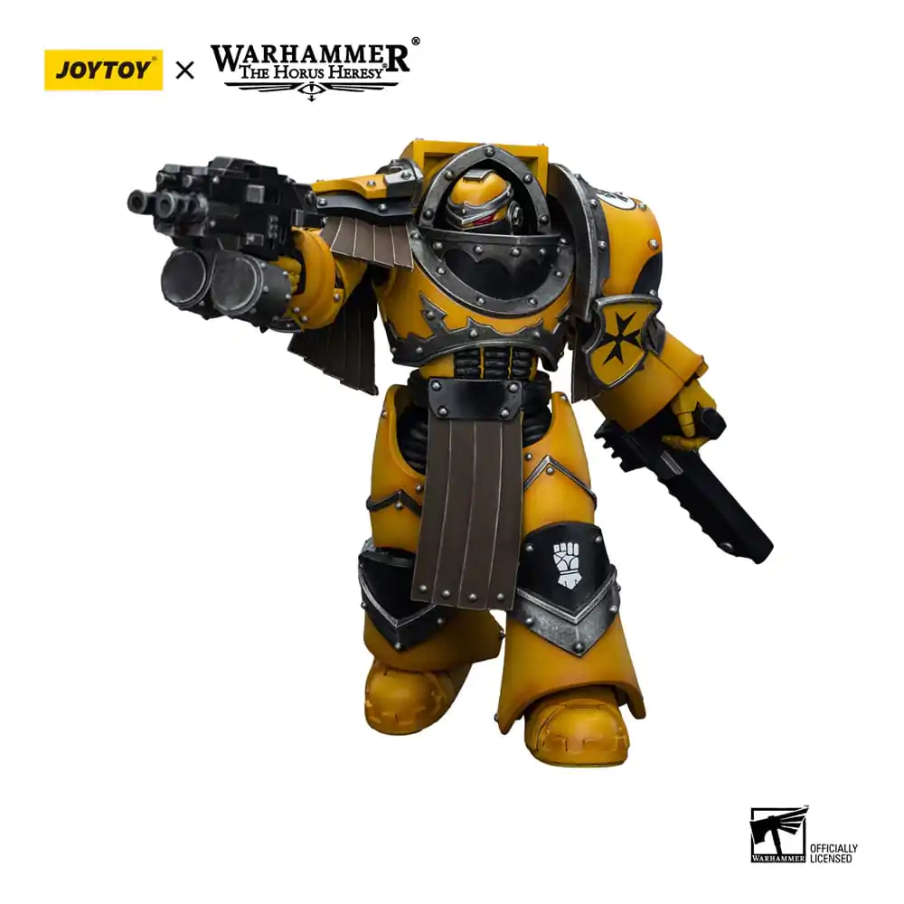 Warhammer The Horus Heresy akcijska figura 1/18 Imperial Fists Legion Cataphractii Terminator odred Legion Cataphractii s Chainfist 12 cm fotografija proizvoda