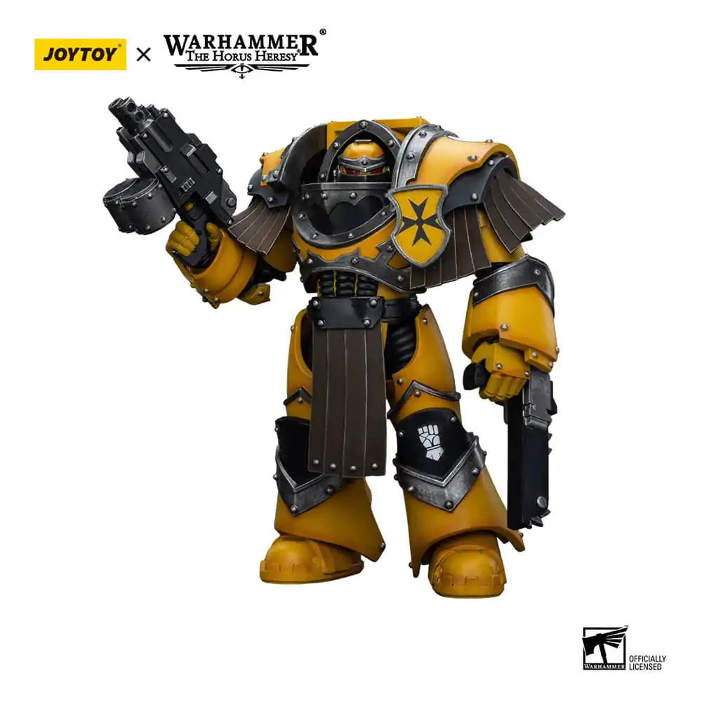 Warhammer The Horus Heresy akcijska figura 1/18 Imperial Fists Legion Cataphractii Terminator odred Legion Cataphractii s Chainfist 12 cm fotografija proizvoda