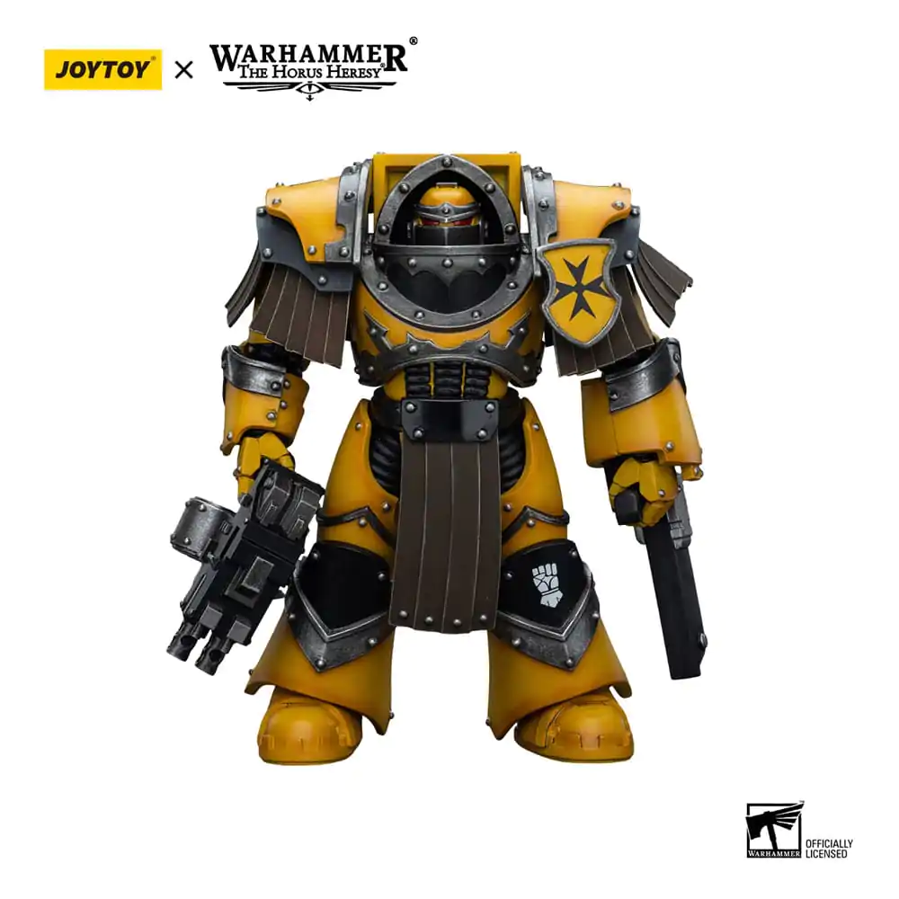 Warhammer The Horus Heresy akcijska figura 1/18 Imperial Fists Legion Cataphractii Terminator odred Legion Cataphractii s Chainfist 12 cm fotografija proizvoda