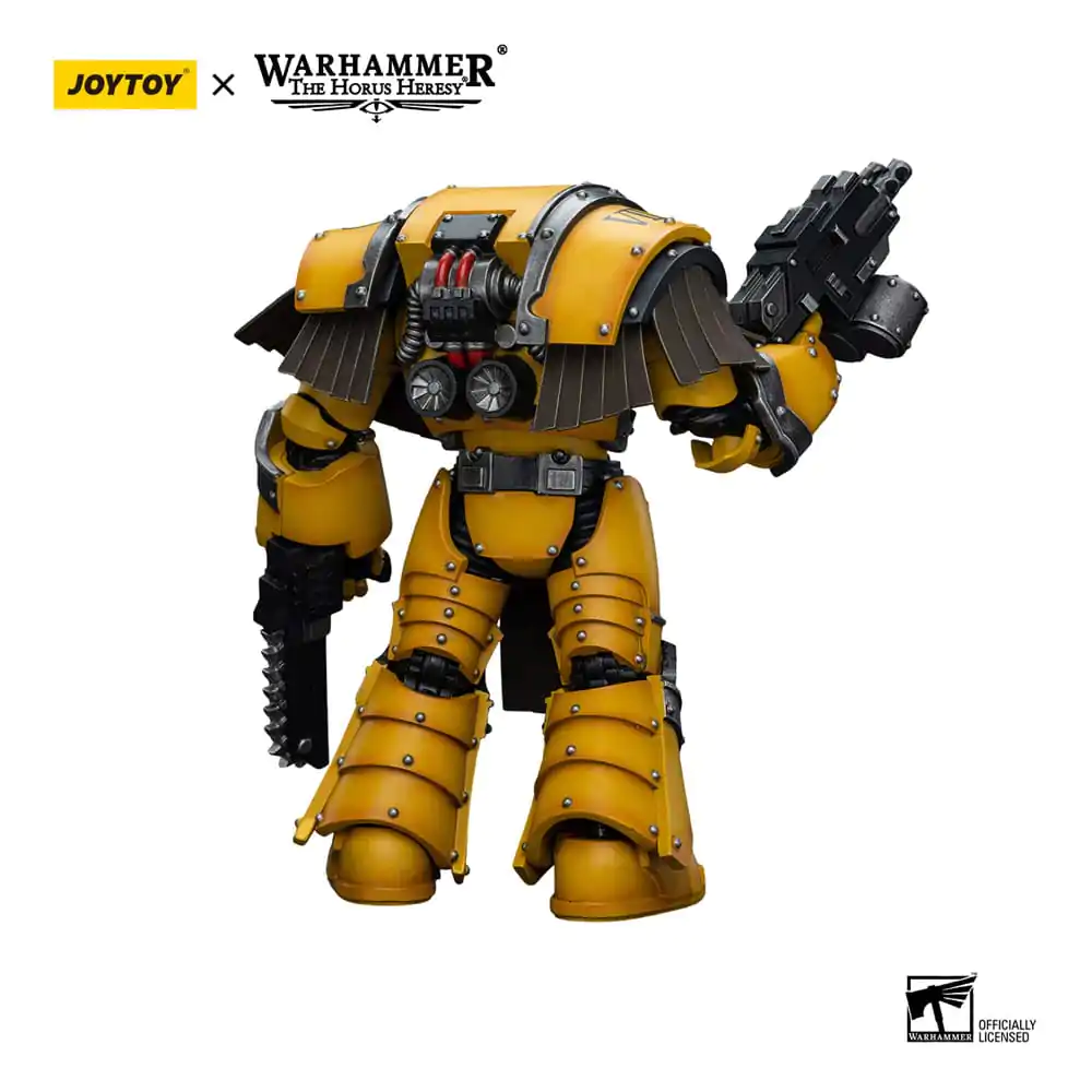 Warhammer The Horus Heresy akcijska figura 1/18 Imperial Fists Legion Cataphractii Terminator odred Legion Cataphractii s Chainfist 12 cm fotografija proizvoda