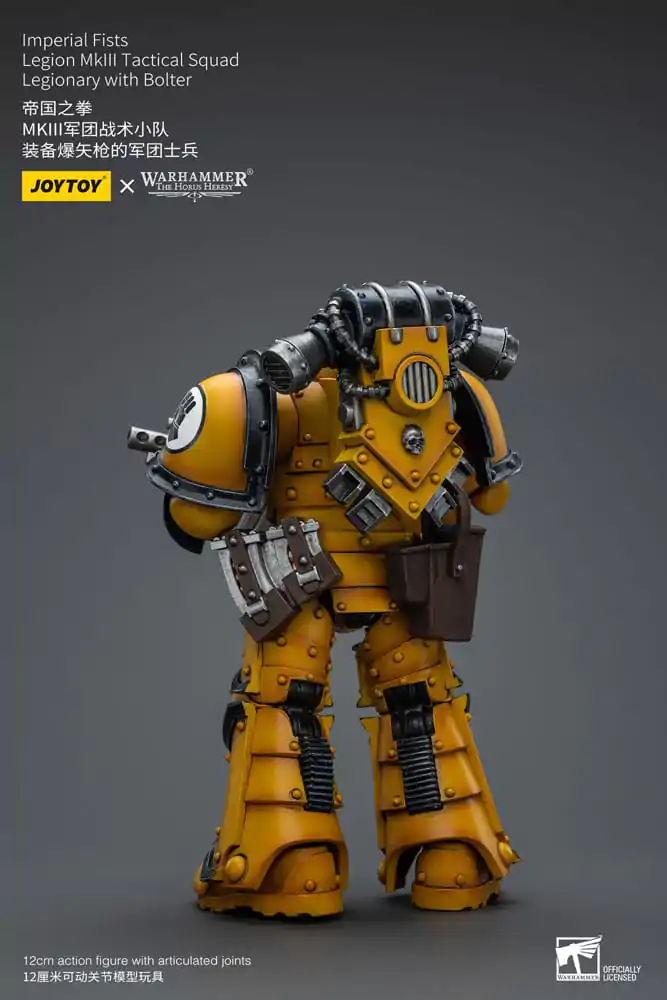 Warhammer The Horus Heresy akcijska figura 1/18 Imperial Fists Legion MkIII Tactical Squad Legionary s Bolterom 12 cm fotografija proizvoda