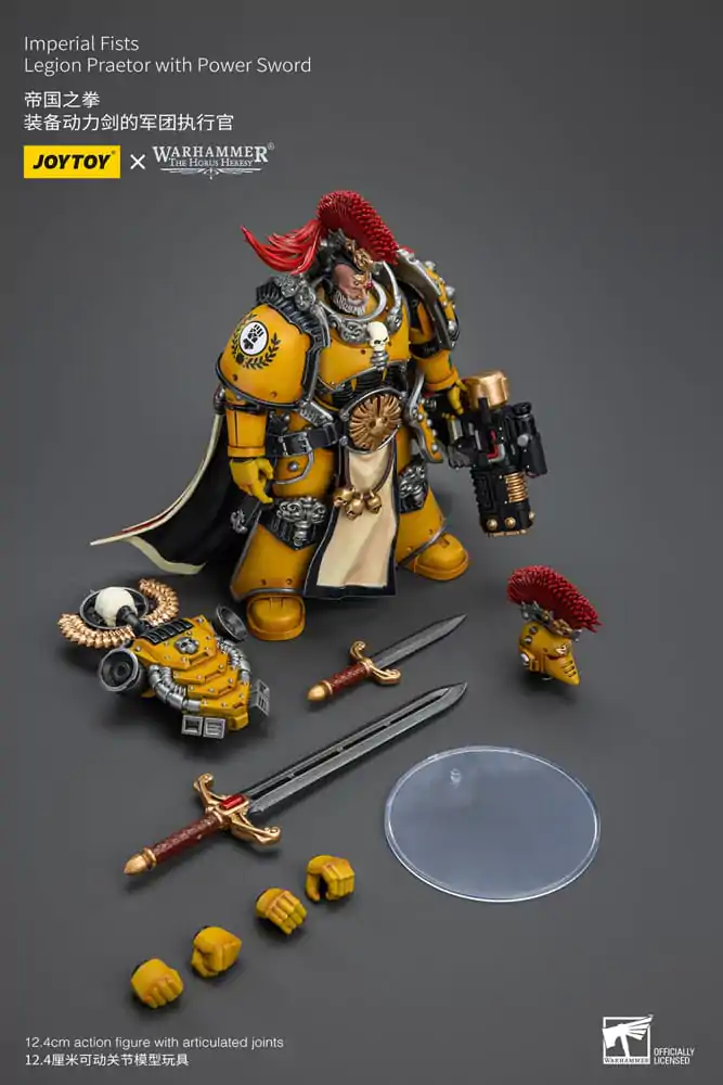 Warhammer The Horus Heresy akcijska figura 1/18 Imperial Fists Legion Praetor s Power Sword 12 cm fotografija proizvoda