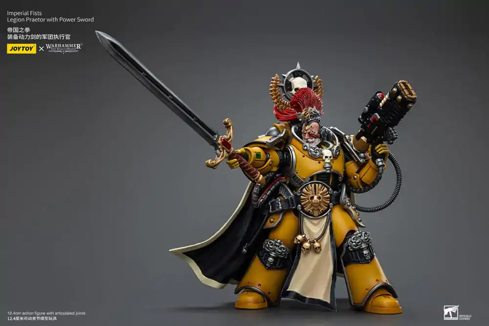 Warhammer The Horus Heresy akcijska figura 1/18 Imperial Fists Legion Praetor s Power Sword 12 cm fotografija proizvoda