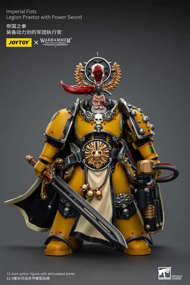 Warhammer The Horus Heresy akcijska figura 1/18 Imperial Fists Legion Praetor s Power Sword 12 cm fotografija proizvoda